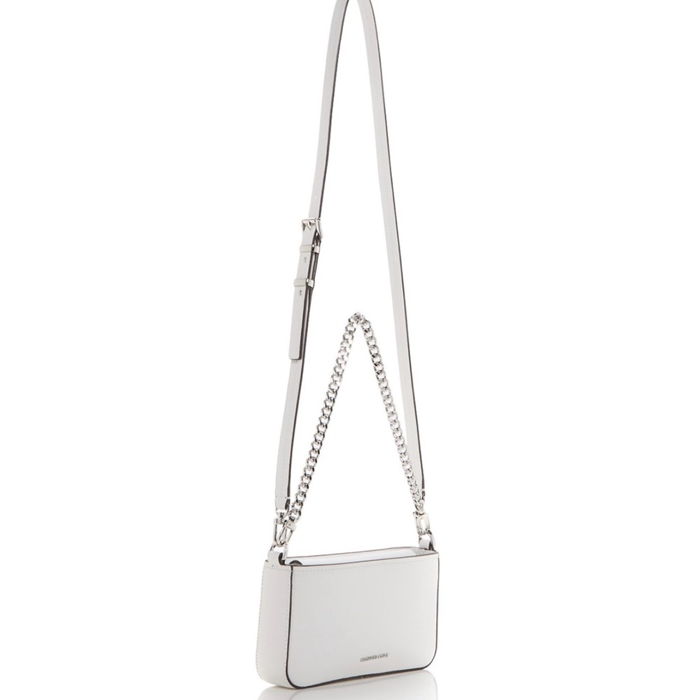 Michael Kors Cream Crossbody Bag Sleek Minimalist Design THE COLOR IS LIGHT SAND